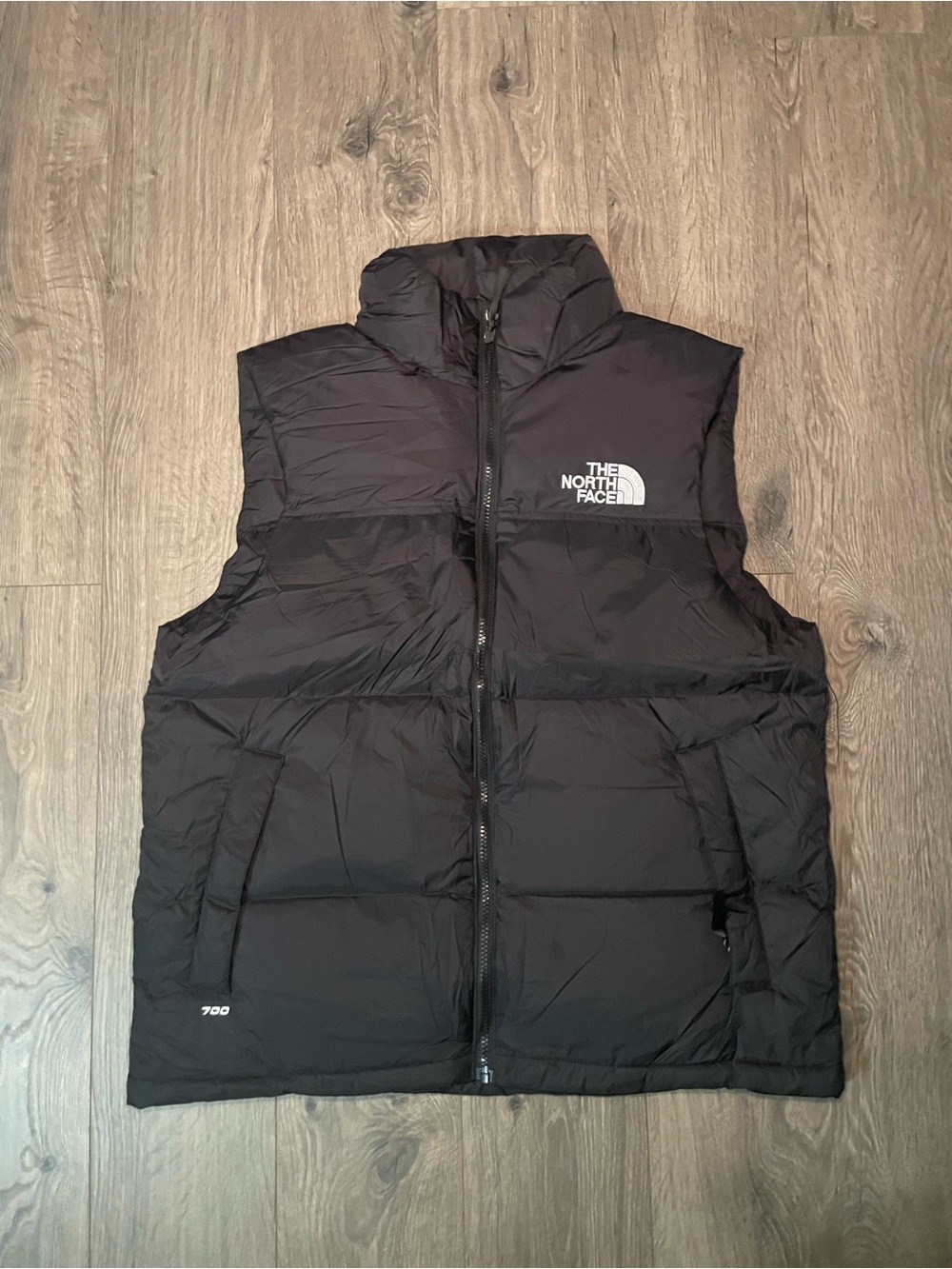 North Face 1996 Retro Nuptse Vest
Mens Medium Black 700 Down
Puffer Full Zip